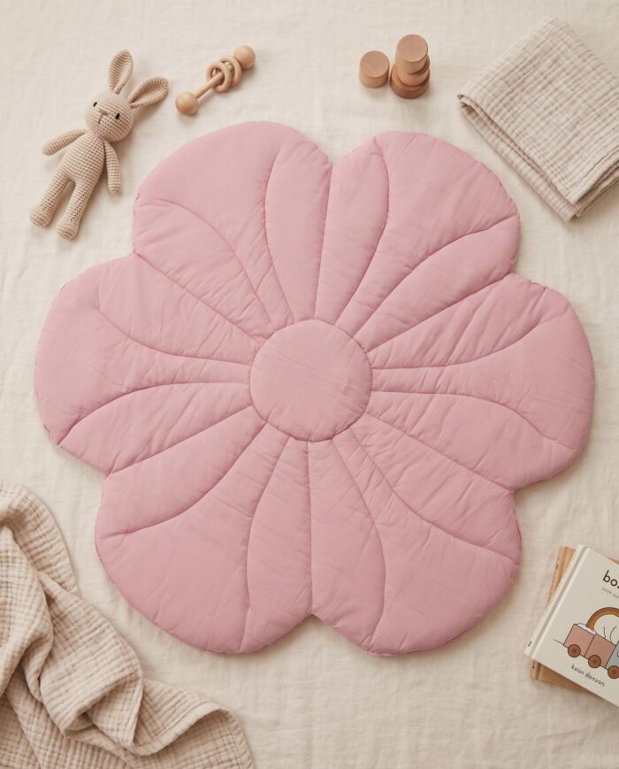 Flower Shaped Baby Play Mat for Newborns